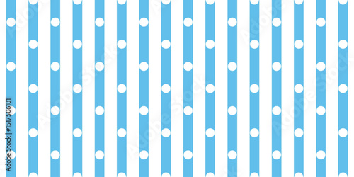 seamless pattern with blue and white stripes