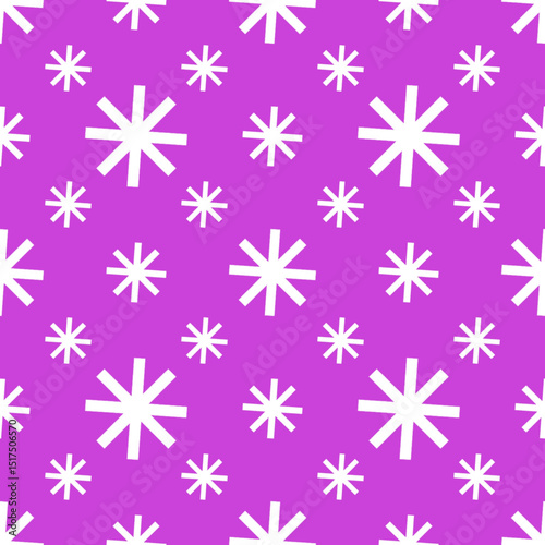 seamless pattern with snowflake 
