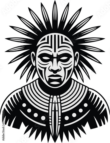 Mystical Tribal Figure