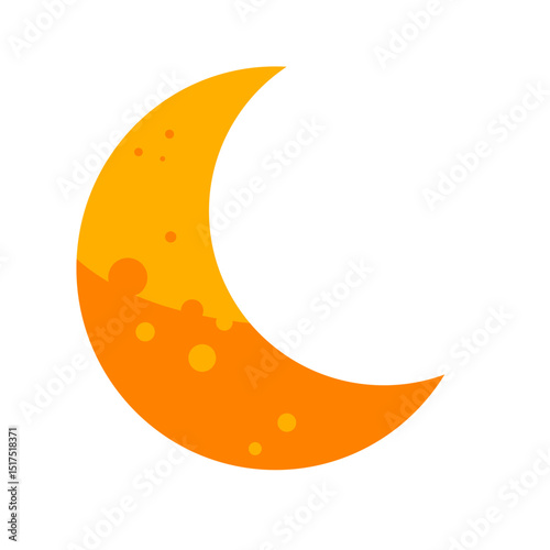 moon — vector illustration