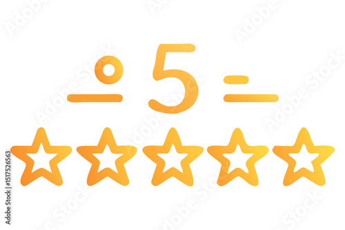  A representation of an impeccable evaluation, perfect to showcase reviews, ratings, or evaluations.
