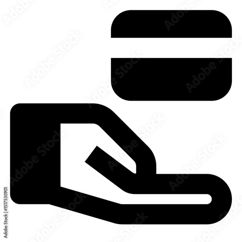 payment solid icon set