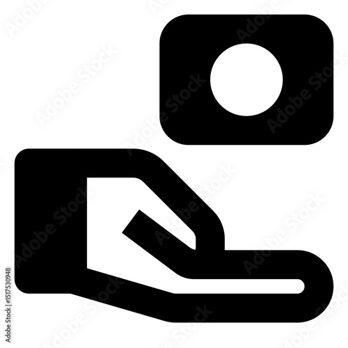 payment solid icon set