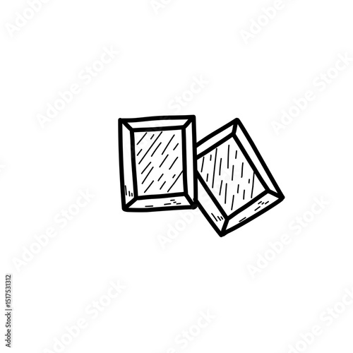 Hand Drawn Chocolate Bar 