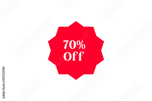 70% vector image and icon colour on white background.