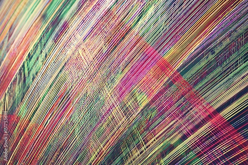 Abstract colorful lines diagonal art background