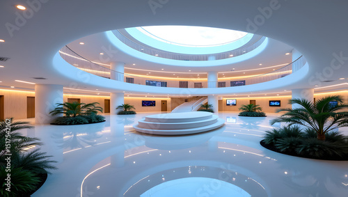 Futuristic learning center for future leaders