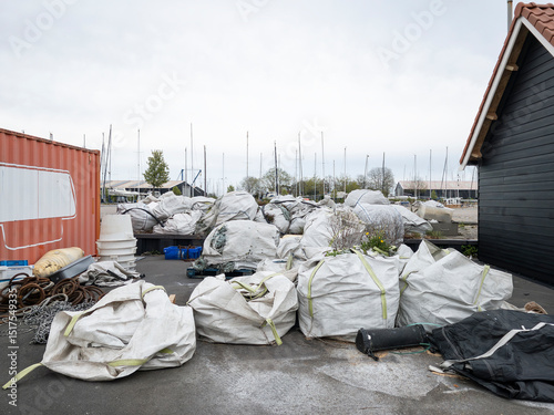 garbage in harbour