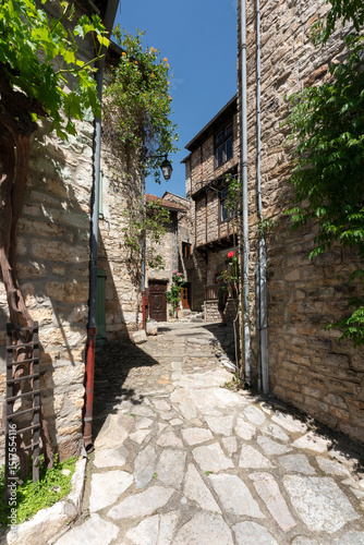 Fototapeta Naklejka Na Ścianę i Meble -  Famous Sainte-Enimie village in France,
