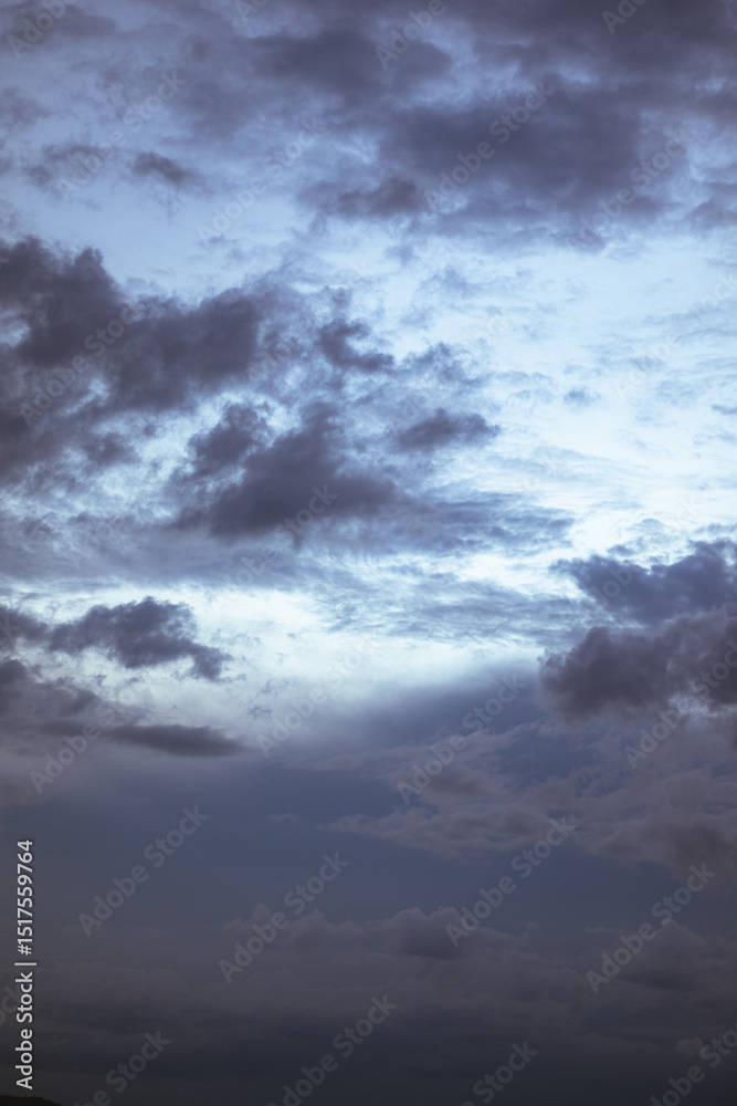 Obraz premium Dramatic Cloudscape of Stormy Sky