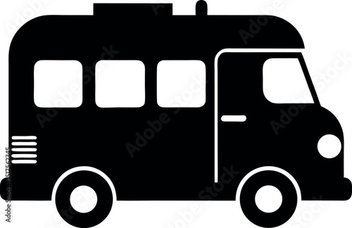 school bus vector illustation on white background