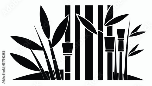 bamboo vector illustration