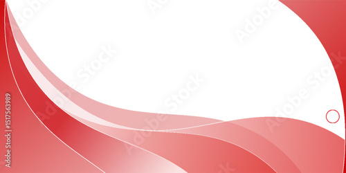 Modern red wave background. Graphic design for banner, presentation. modern concept . flayer eps 10