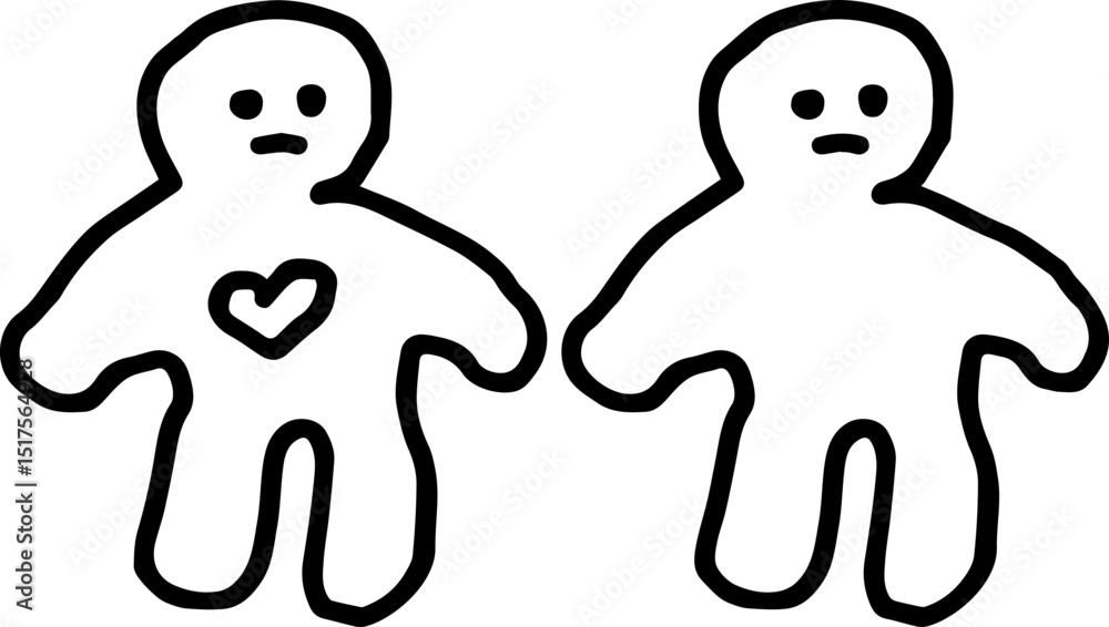 Obraz premium 사랑의 인형