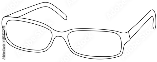 optical eyeglasses frame coloring page photo