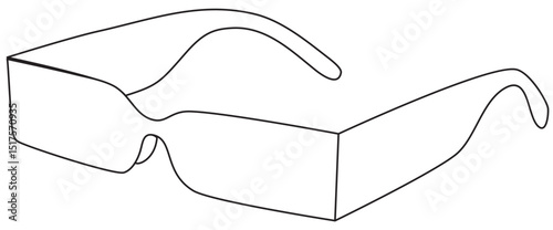 optical eyeglasses frame coloring page