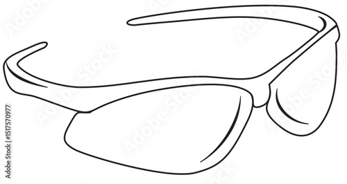 optical eyeglasses frame coloring page