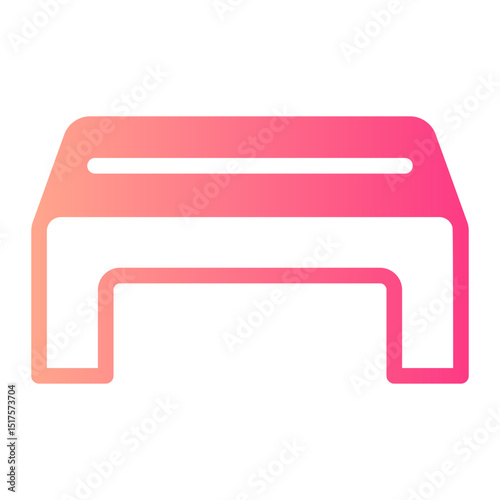 bench gradient icon