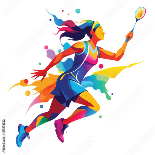 Female athletes in action: a girl playing volleyball, a tennis player with a ball, and a soccer player silhouette, illustrating the dynamic world of sports and competition