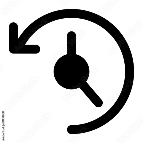 history browser chace glyph icon