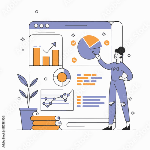 Corporate Infographic Layout