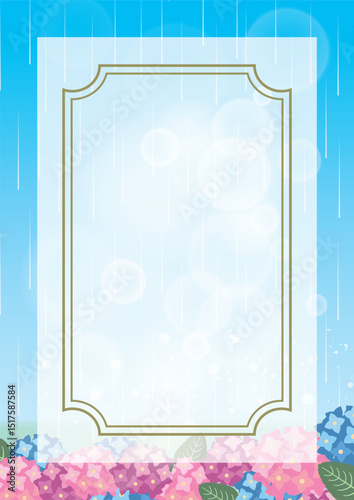 夏の梅雨の季節