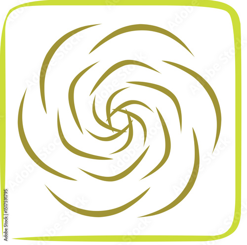 abstract spiral background