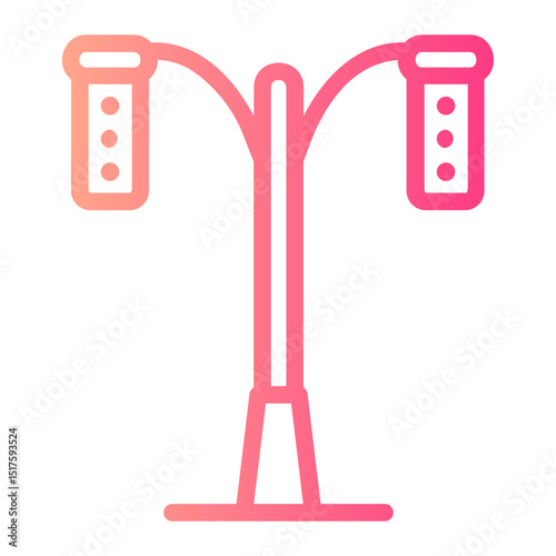 traffic light gradient icon