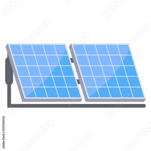 Solar Panel Illustration