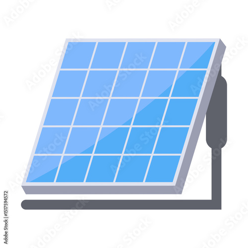Solar Panel Illustration