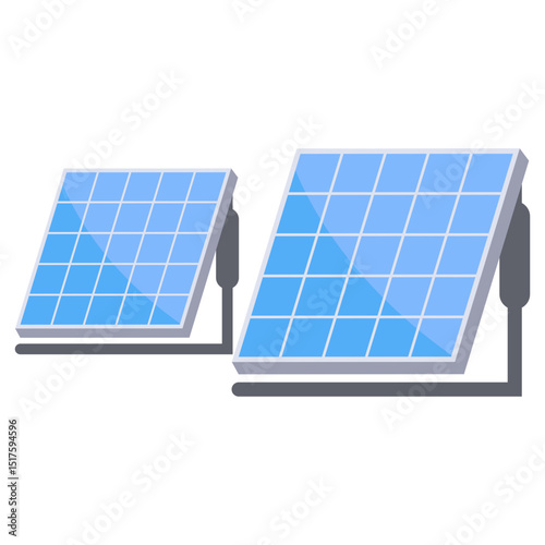 Solar Panel Illustration