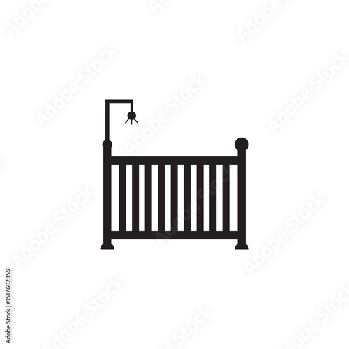 baby crib icon