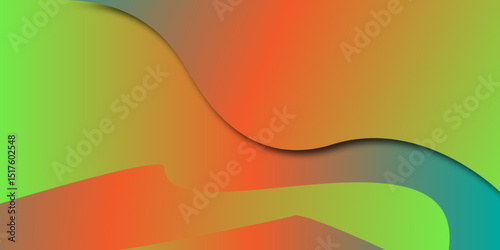 Abstract colourful wave design with lines and gradient texture