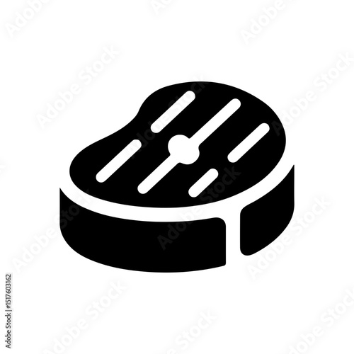 Silhouette Illustration of Porkchop