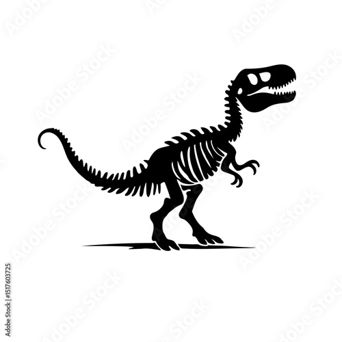 Illustration of dinosaur image vector 