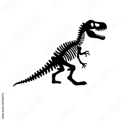 Illustration of dinosaur image vector 