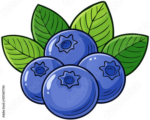 Happy Blueberries