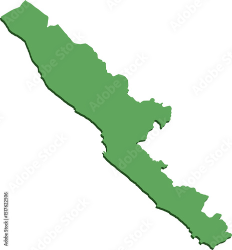 Sumatra Barat West Sumatra Land Indonesia Map Icon
