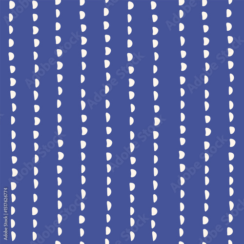 Abstract mediterranean sea seamless pattern