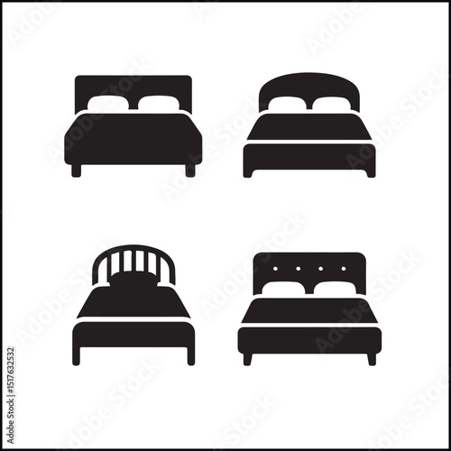 Furniture Bed Icons