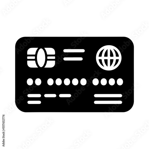 Black Silhouette Illustration of Business Payment