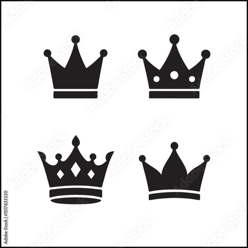 Royal Crown Silhouettes