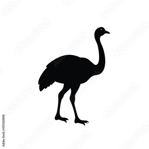 Emu silhouette
