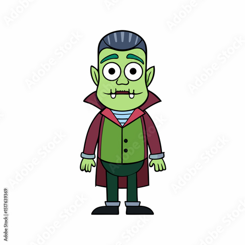 cartoon zombie