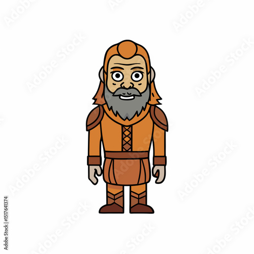 cartoon, vector, illustration, character, funny, people, boy, face, fat, smile, drawing, child, person, strong