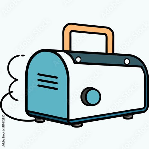 digital camera vector illustration