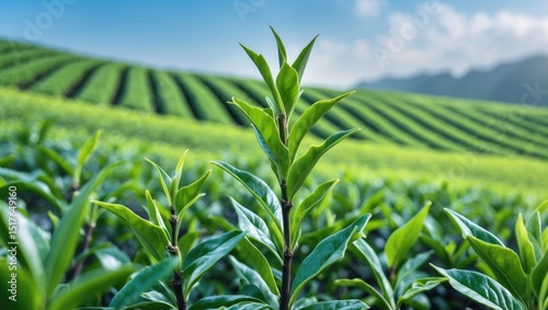 Dinh Hoa Green Tea Hill in Thai Nguyen: A Summer Landscape of Nature and Agriculture