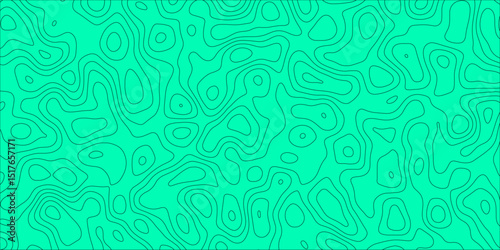 Repetitive abstract contours forming a smooth background

