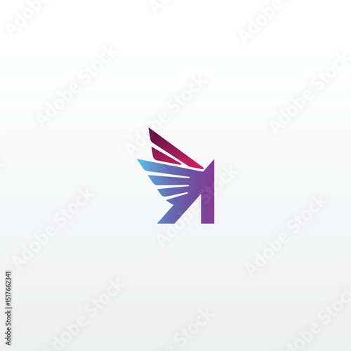 Letter A for Airplane logo design template Free Download Letter A for Airplane logo design template - GFXLoad