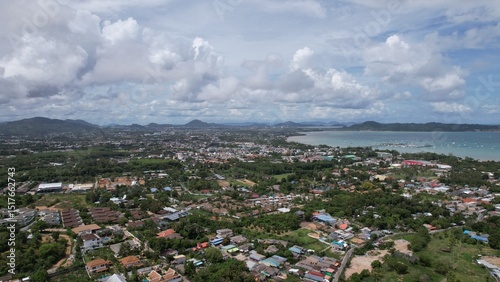 Thailand, Phuket, Rawai Mueang district on a beautiful sunny day	